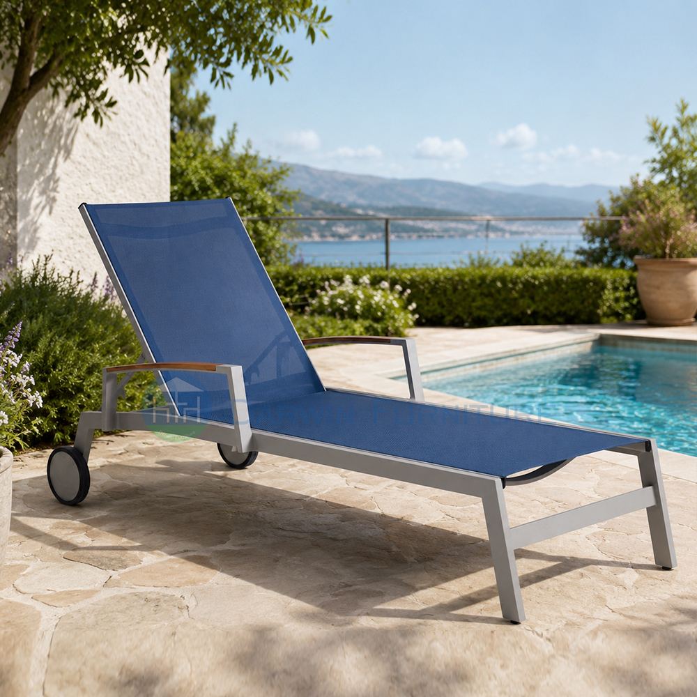 Aluminum Pool Lounger