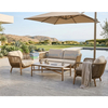 Commercial Grade Solid Wood Outdoor Furniture Sofa Set
